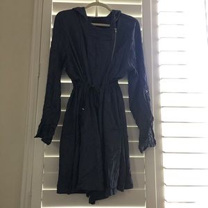 Navy Blue Utility Jacket